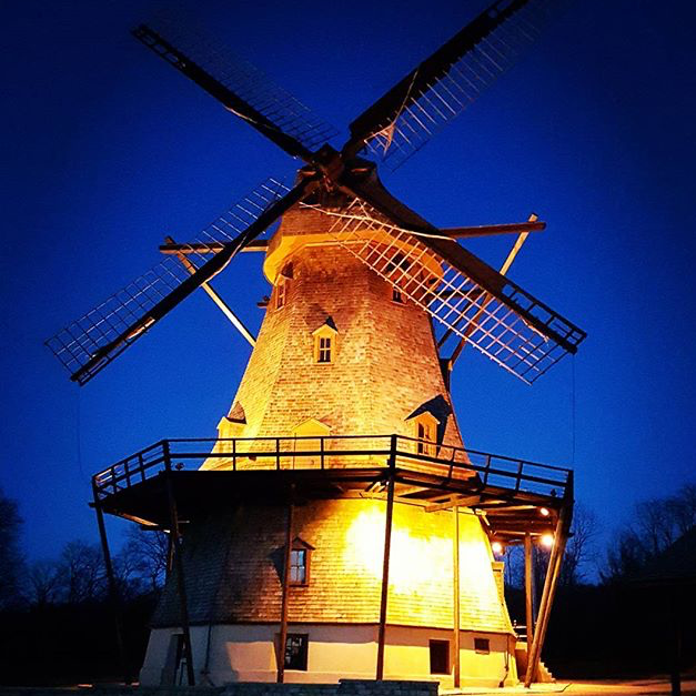 The Fabyan Windmill - @mamh2000